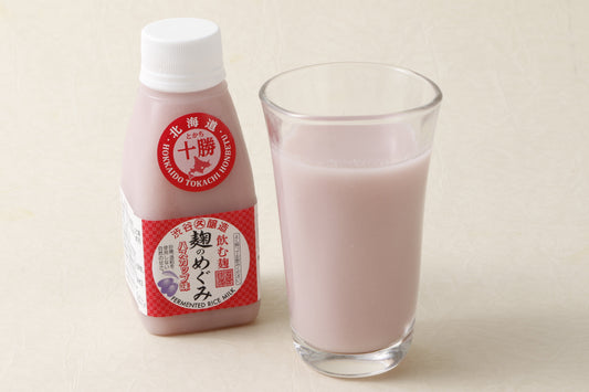 麹のめぐみ ハスカップ 24本入 (160g/本) 「生こうじ」で二段発酵・熟成させた「飲む麹」酒粕・砂糖不使用
