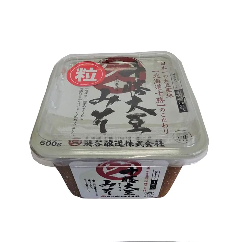 十勝大豆みそ粒味噌(無添加)北海道十勝本別産大豆使用