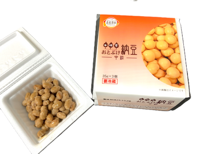 北海道・音更 更葉園 おとぷけ納豆 中粒・小粒 2種 各6個　（計12個）