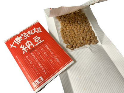 北海道帯広 中田園 納豆  2種食べ比べセット　十勝まるごと丸大豆納豆 ･ポン納豆  各8個 　