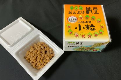 更葉園（北海道・音更町） おとぷけ納豆 小粒  12個  (35g X 3ﾊﾟｯｸ/個）