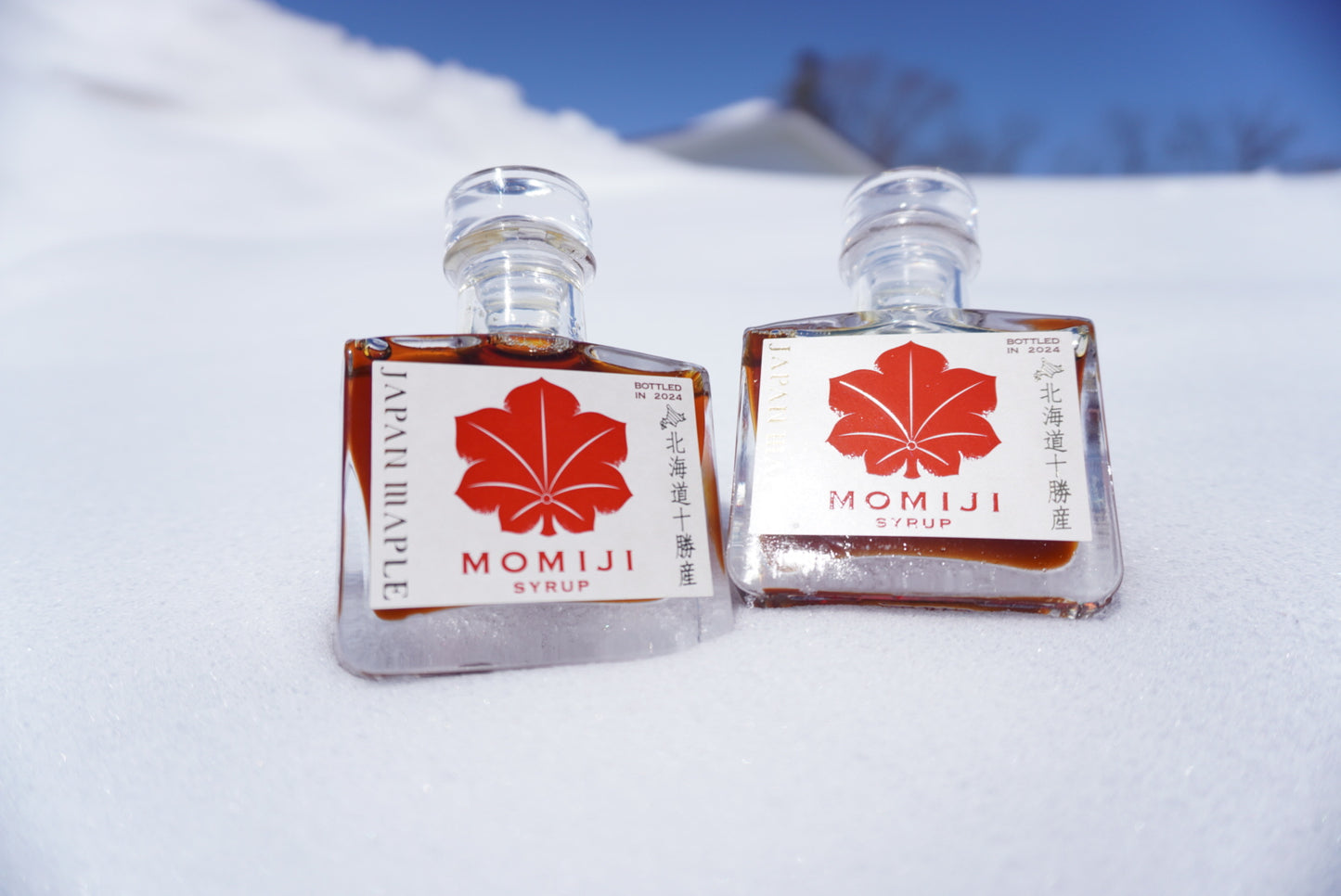 MOMIJI SYRUP 北海道十勝産メープルシロップ50mL ２瓶【2026年産】1,725円/本（税込）