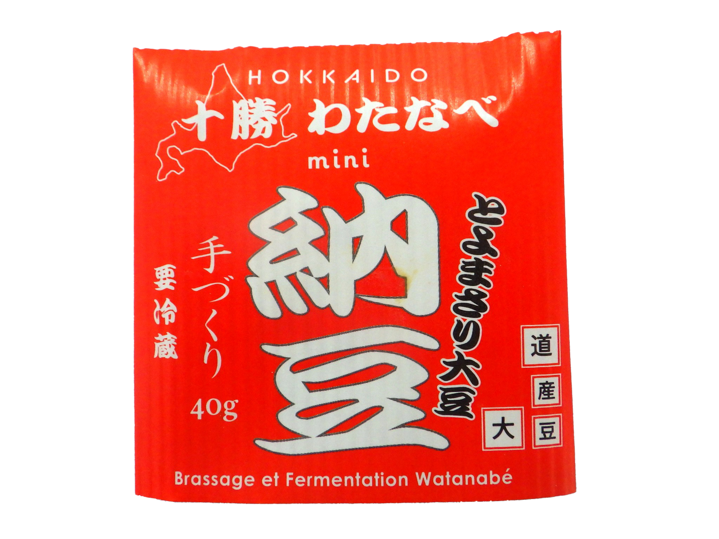 渡部食品 こいくちセット　(わたなべミニ納豆5パック･生の味噌(麦入) １㎏･濃口醤油500ml